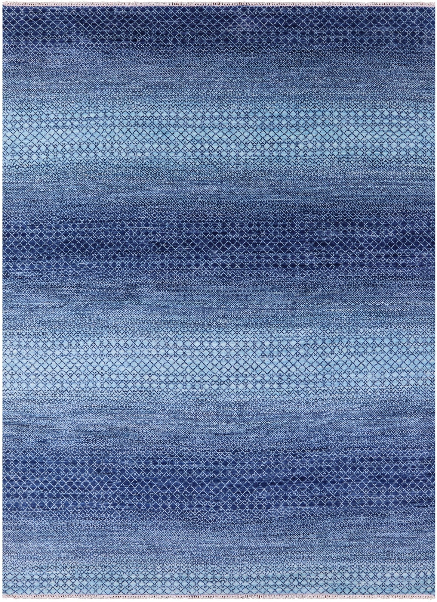 Savannah Grass Hand Knotted Wool Rug - 8' 11" X 12' 1" - Golden Nile