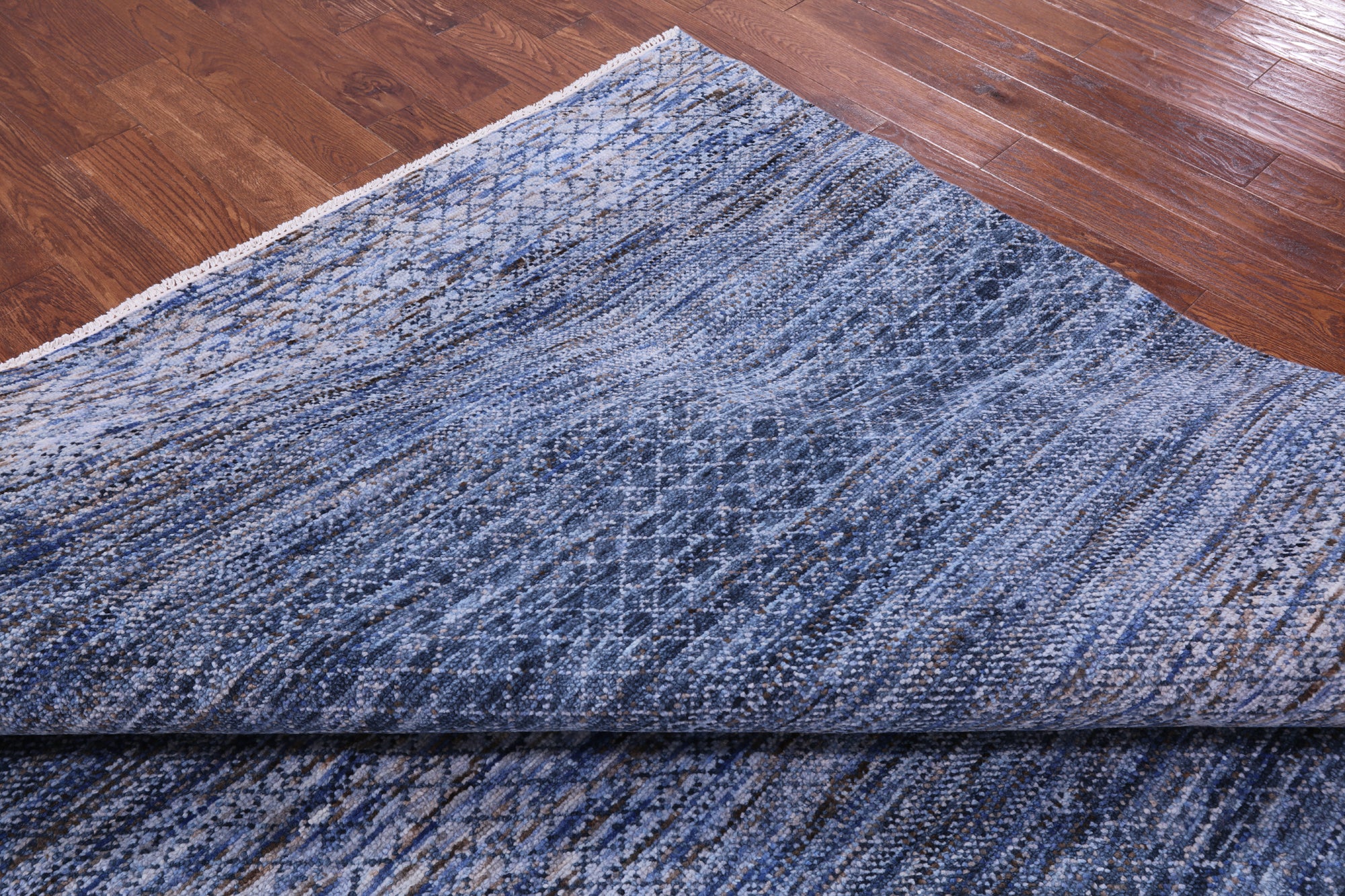 Savannah Grass Hand Knotted Wool Rug - 9' 1" X 12' 1" - Golden Nile