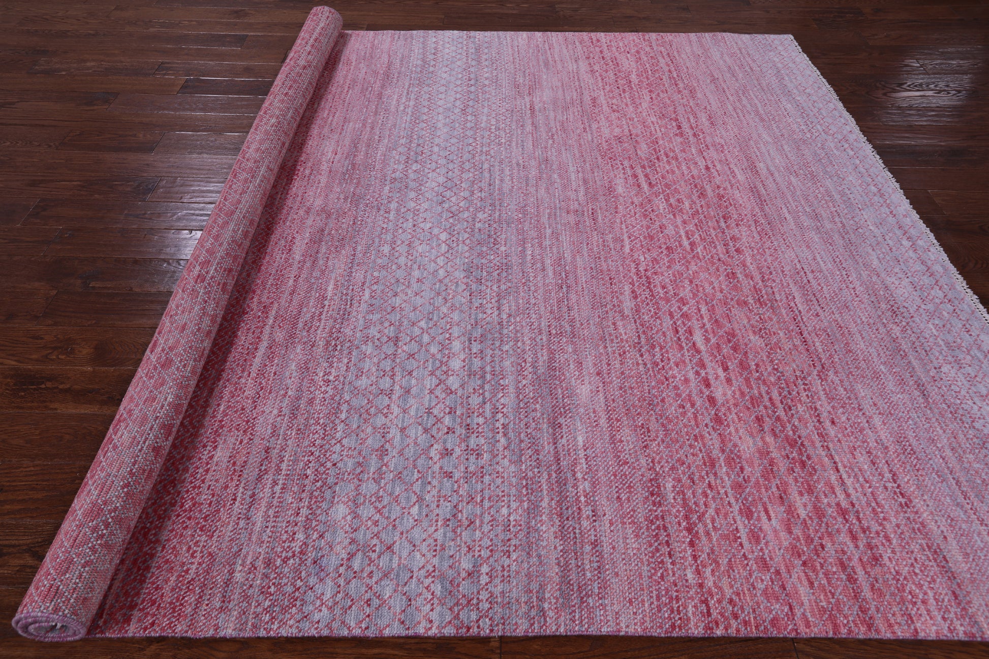 Savannah Grass Handmade Wool Rug - 8' 1" X 9' 9" - Golden Nile