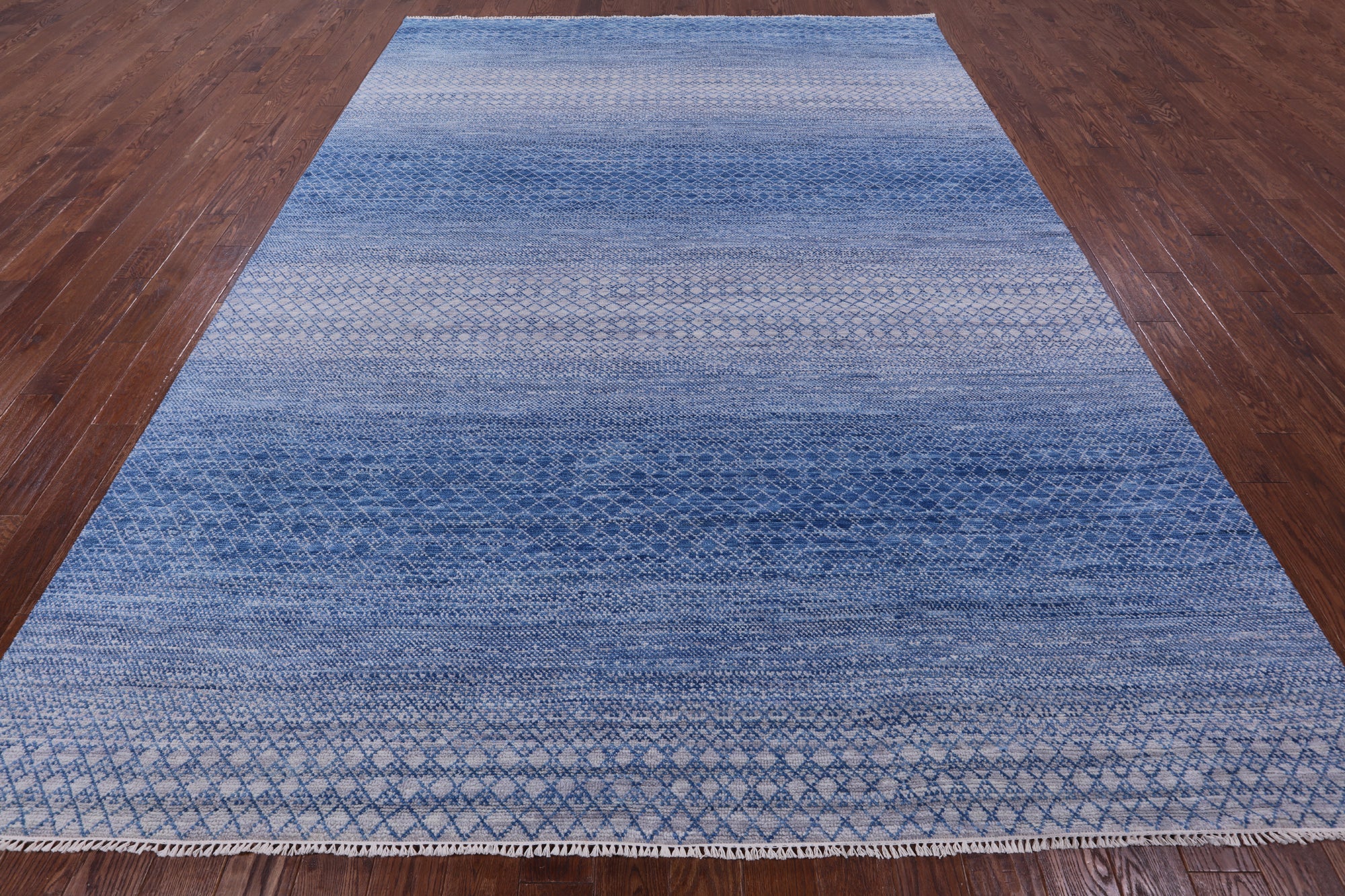 Savannah Grass Handmade Wool Rug - 9' 0" X 12' 3" - Golden Nile