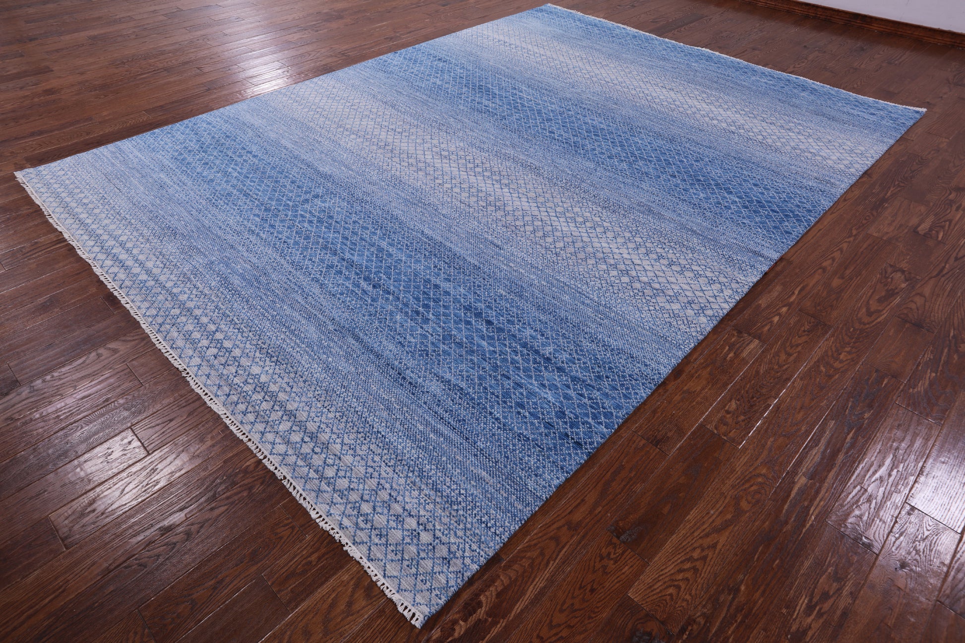 Savannah Grass Handmade Wool Rug - 9' 0" X 12' 3" - Golden Nile