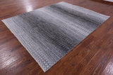 Savannah Grass Hand Knotted Wool Rug - 8' 1" X 10' 0" - Golden Nile