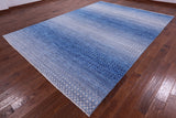 Savannah Grass Hand Knotted Wool Rug - 8' 11" X 12' 3" - Golden Nile