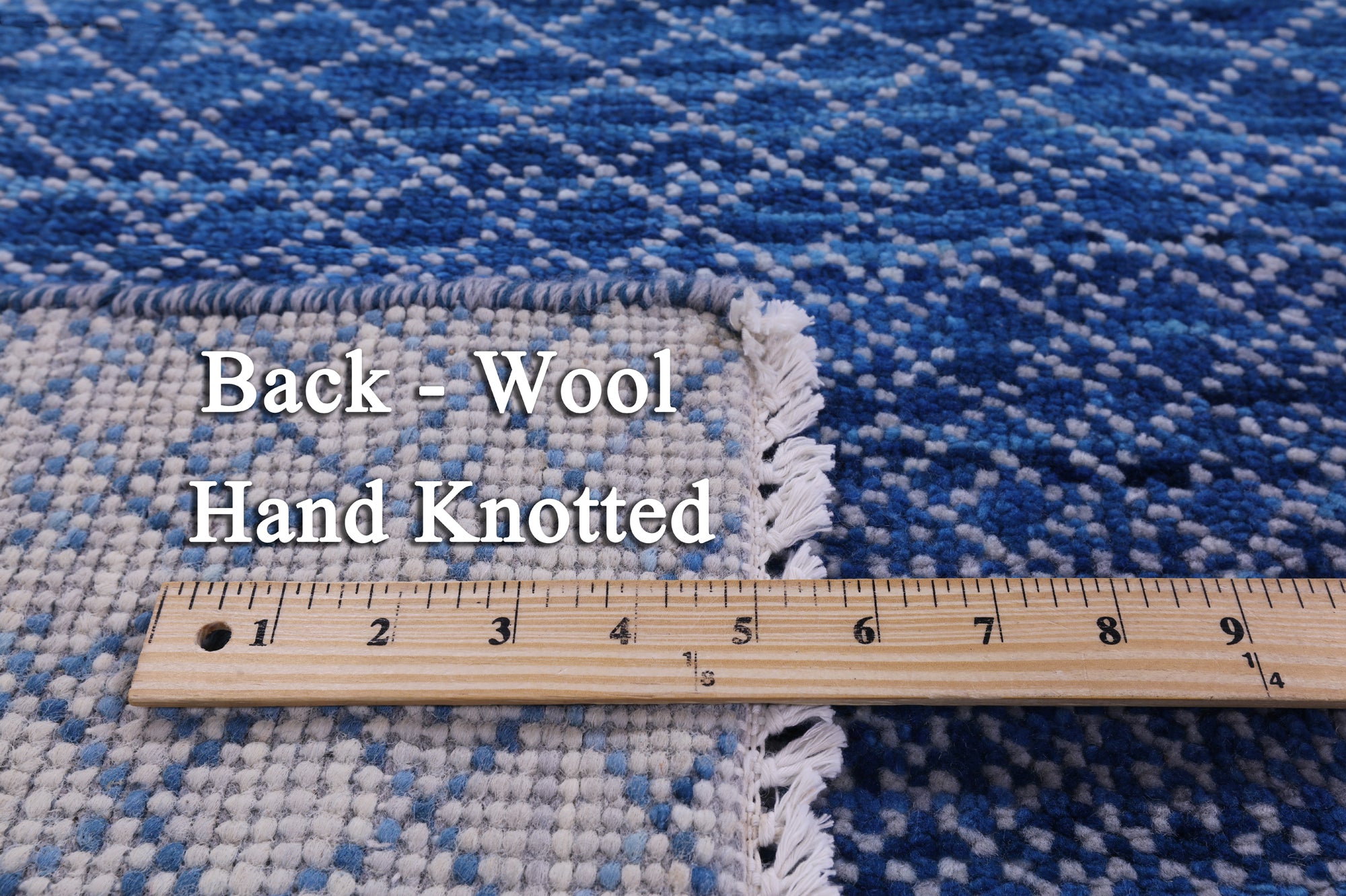Savannah Grass Hand Knotted Wool Rug - 8' 11" X 12' 3" - Golden Nile