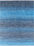 Savannah Grass Hand Knotted Wool Rug - 8' 3" X 10' 4" - Golden Nile