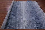 Savannah Grass Hand Knotted Wool Rug - 8' 11" X 12' 0" - Golden Nile