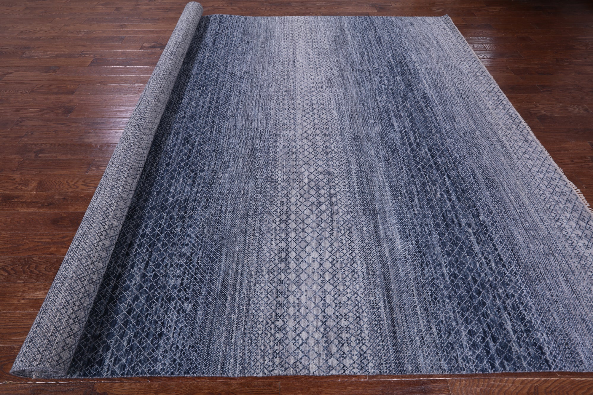 Savannah Grass Hand Knotted Wool Rug - 10' 0" X 13' 11" - Golden Nile