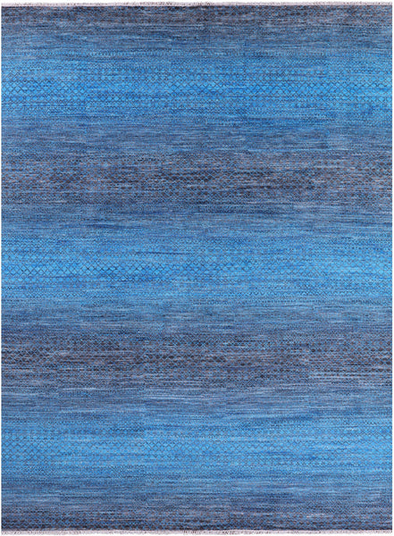 Savannah Grass Hand Knotted Wool Rug - 10' 1" X 14' 0" - Golden Nile