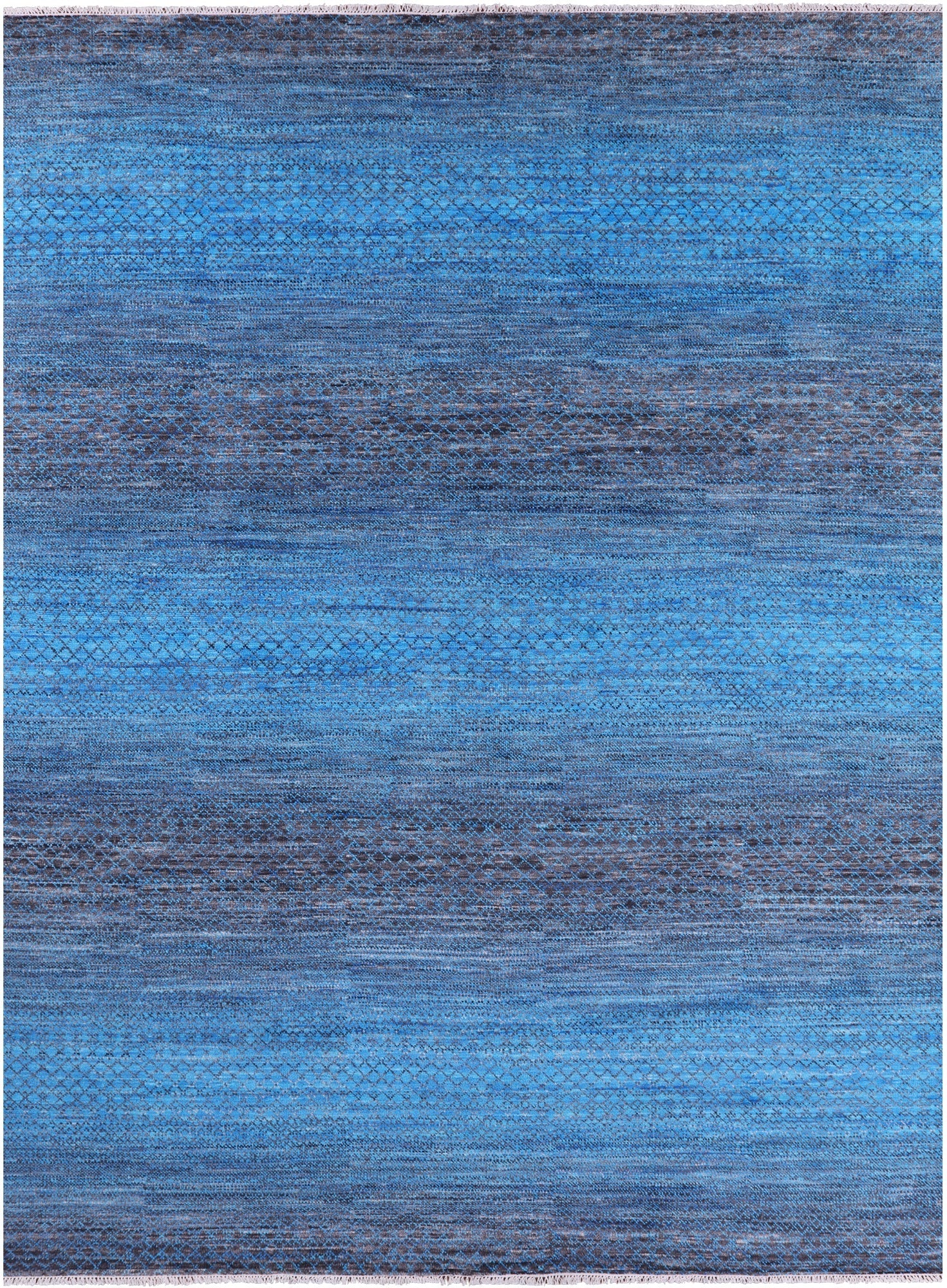 Savannah Grass Hand Knotted Wool Rug - 10' 1" X 14' 0" - Golden Nile