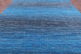 Savannah Grass Hand Knotted Wool Rug - 10' 1" X 14' 0" - Golden Nile
