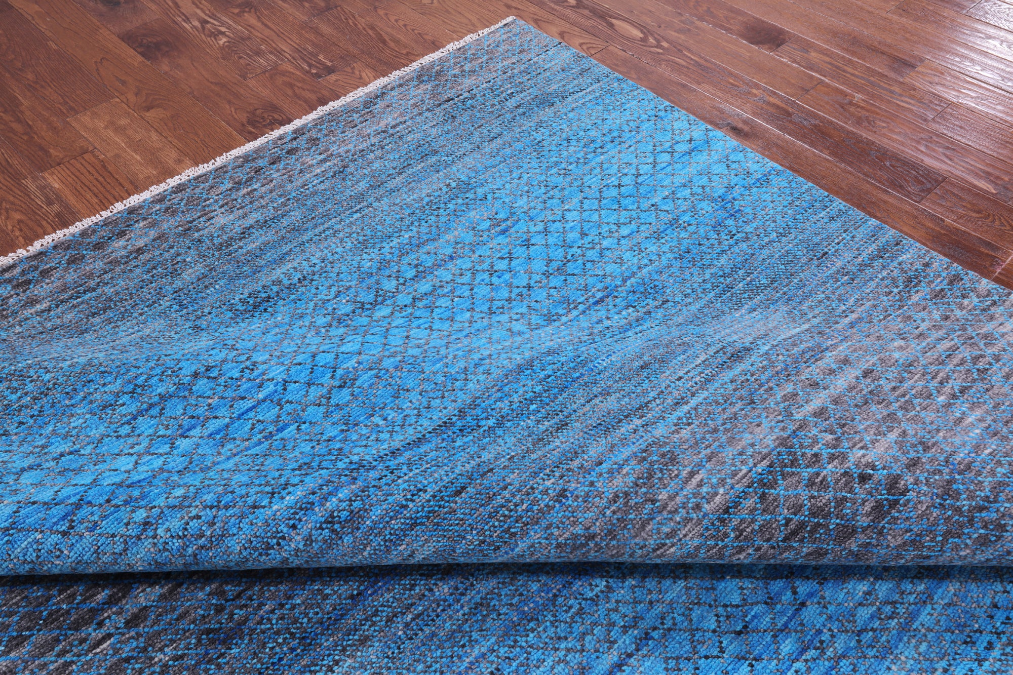 Savannah Grass Hand Knotted Wool Rug - 10' 1" X 14' 0" - Golden Nile