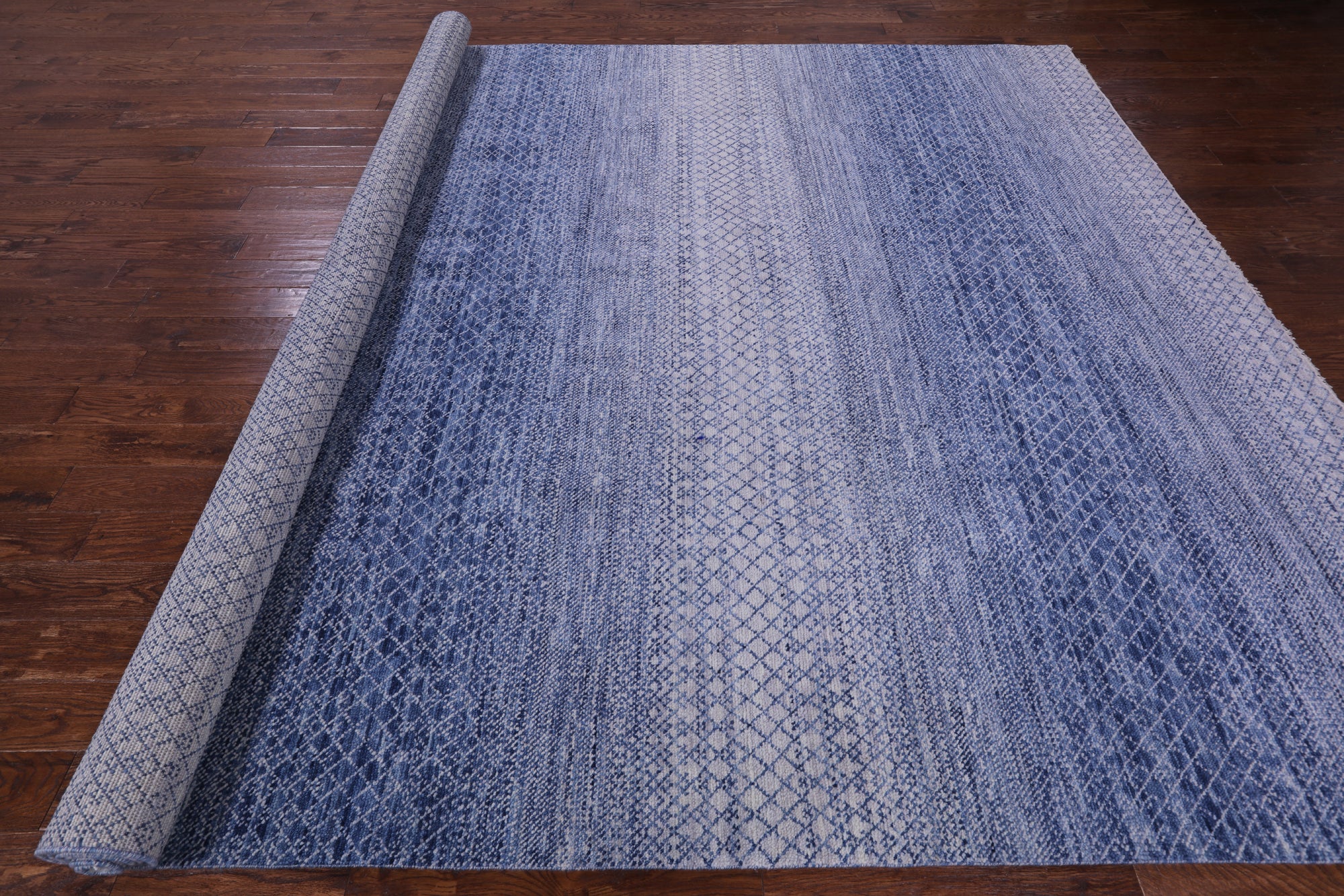 Savannah Grass Hand Knotted Wool Rug - 9' 11" X 14' 2" - Golden Nile