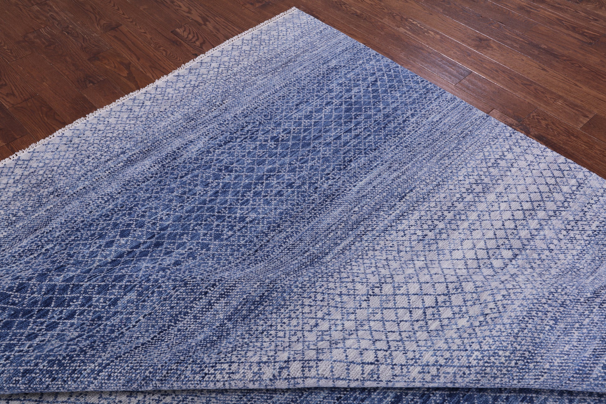 Savannah Grass Hand Knotted Wool Rug - 9' 11" X 14' 2" - Golden Nile
