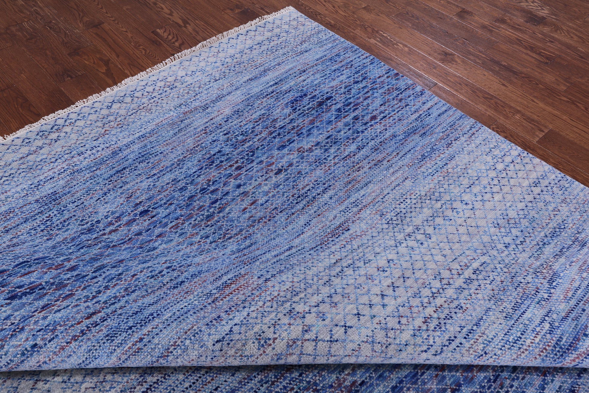 Savannah Grass Hand Knotted Wool Rug - 10' 0" X 14' 7" - Golden Nile