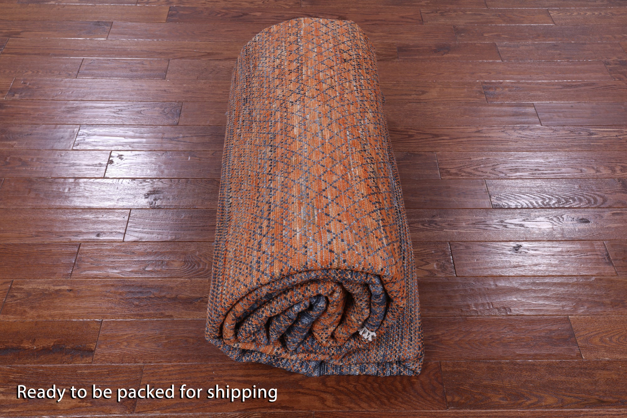 Savannah Grass Hand Knotted Wool Rug - 9' 11" X 13' 11" - Golden Nile