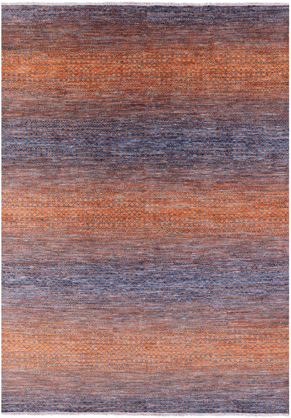 Savannah Grass Hand Knotted Wool Rug - 9' 11" X 13' 11" - Golden Nile