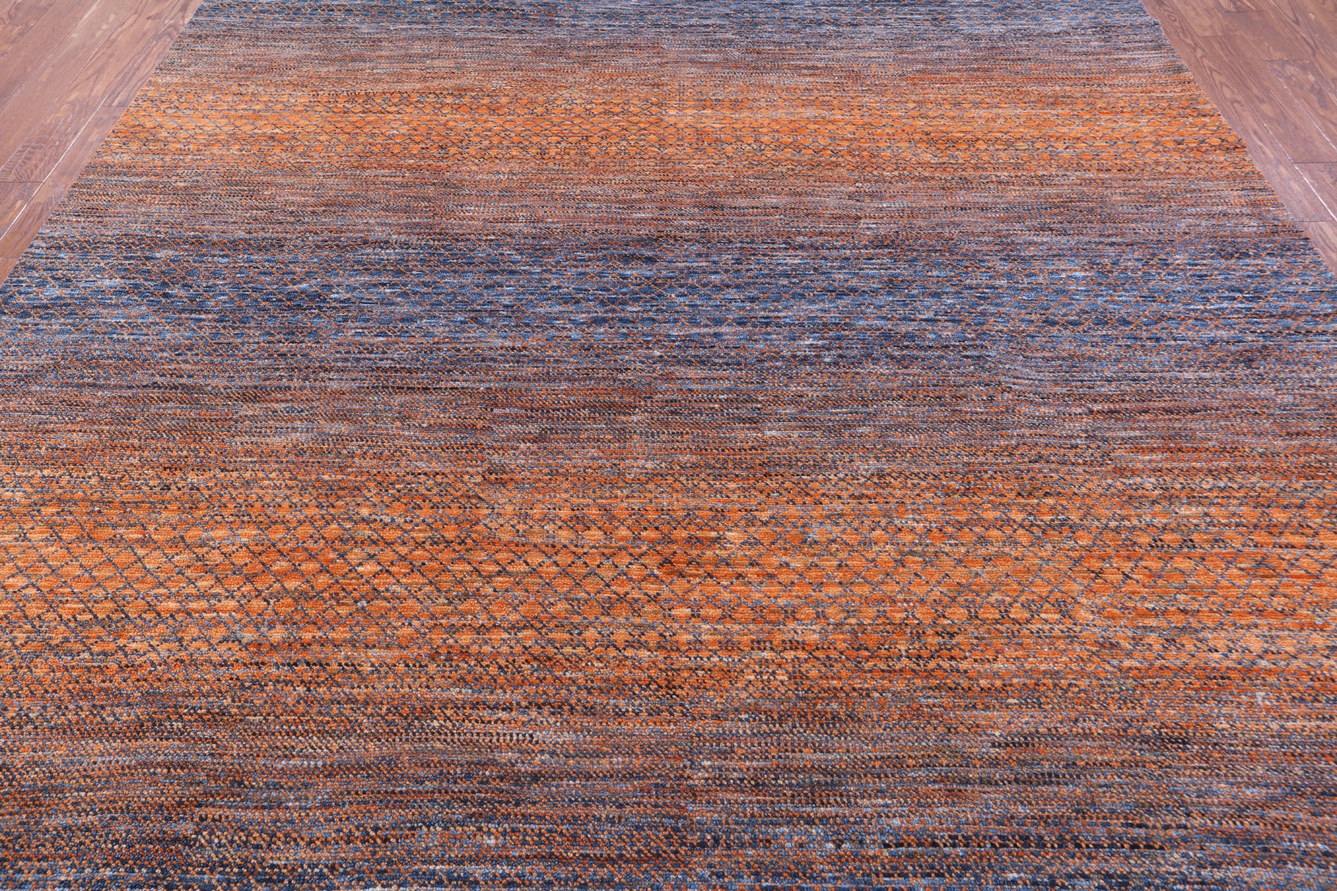 Savannah Grass Hand Knotted Wool Rug - 9' 11" X 13' 11" - Golden Nile