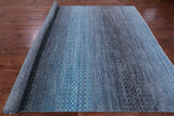 Savannah Grass Hand Knotted Wool Rug - 9' 0" X 12' 0" - Golden Nile