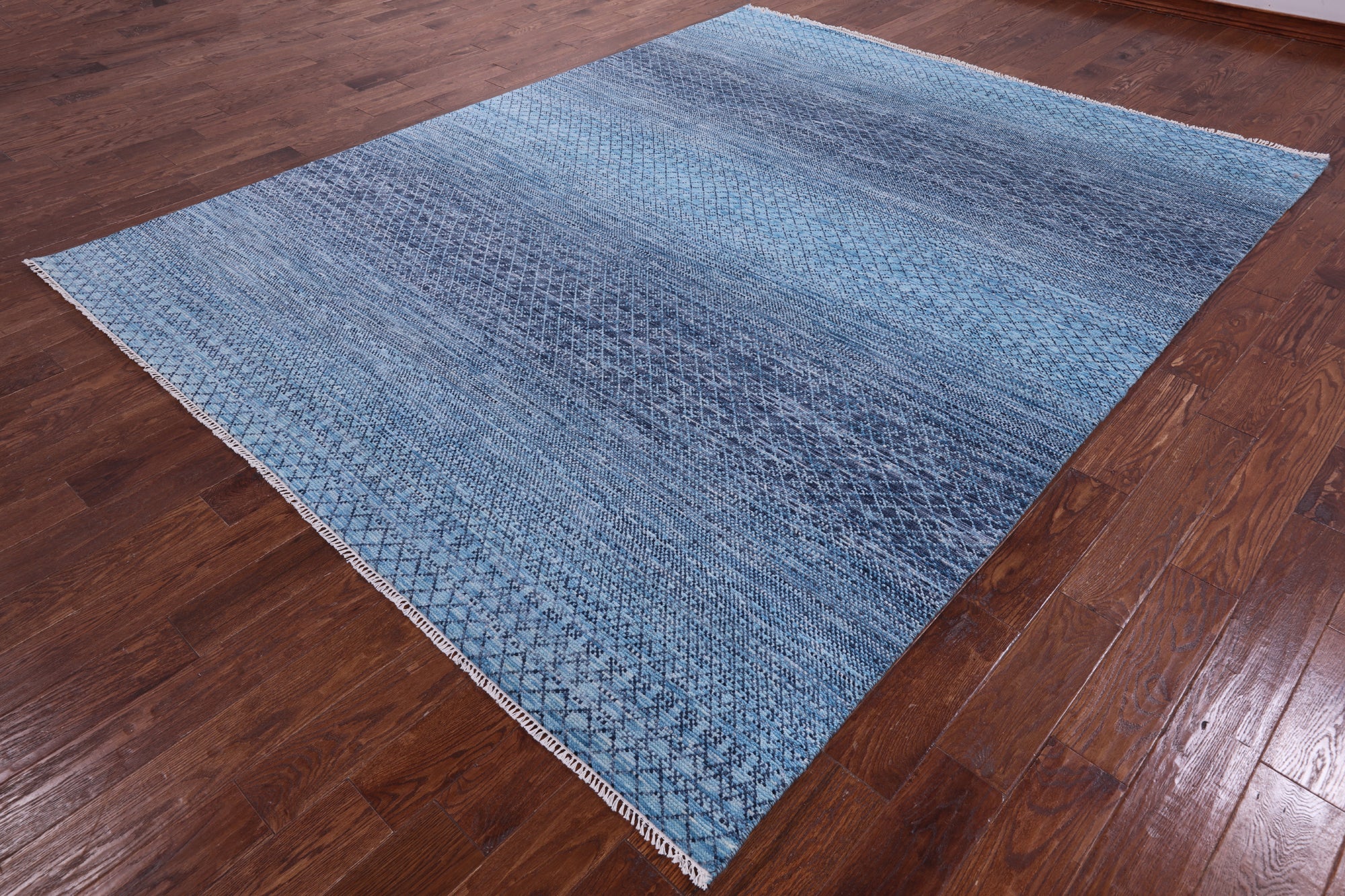 Savannah Grass Handmade Wool Rug - 8' 1" X 10' 3" - Golden Nile