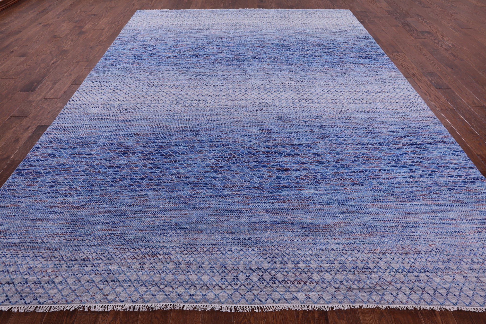 Savannah Grass Hand Knotted Wool Rug - 9' 1" X 12' 1" - Golden Nile