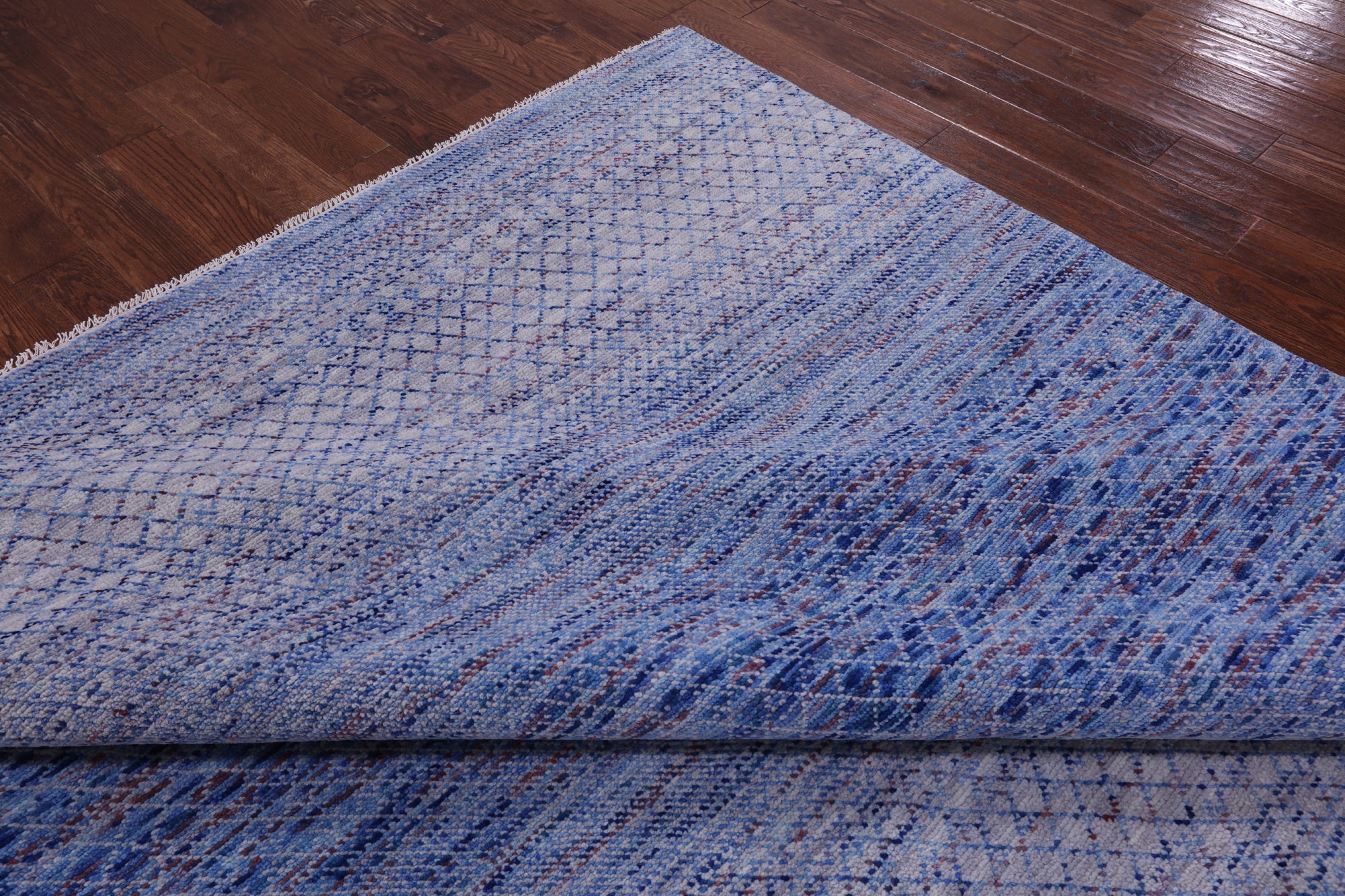 Savannah Grass Hand Knotted Wool Rug - 9' 1" X 12' 1" - Golden Nile