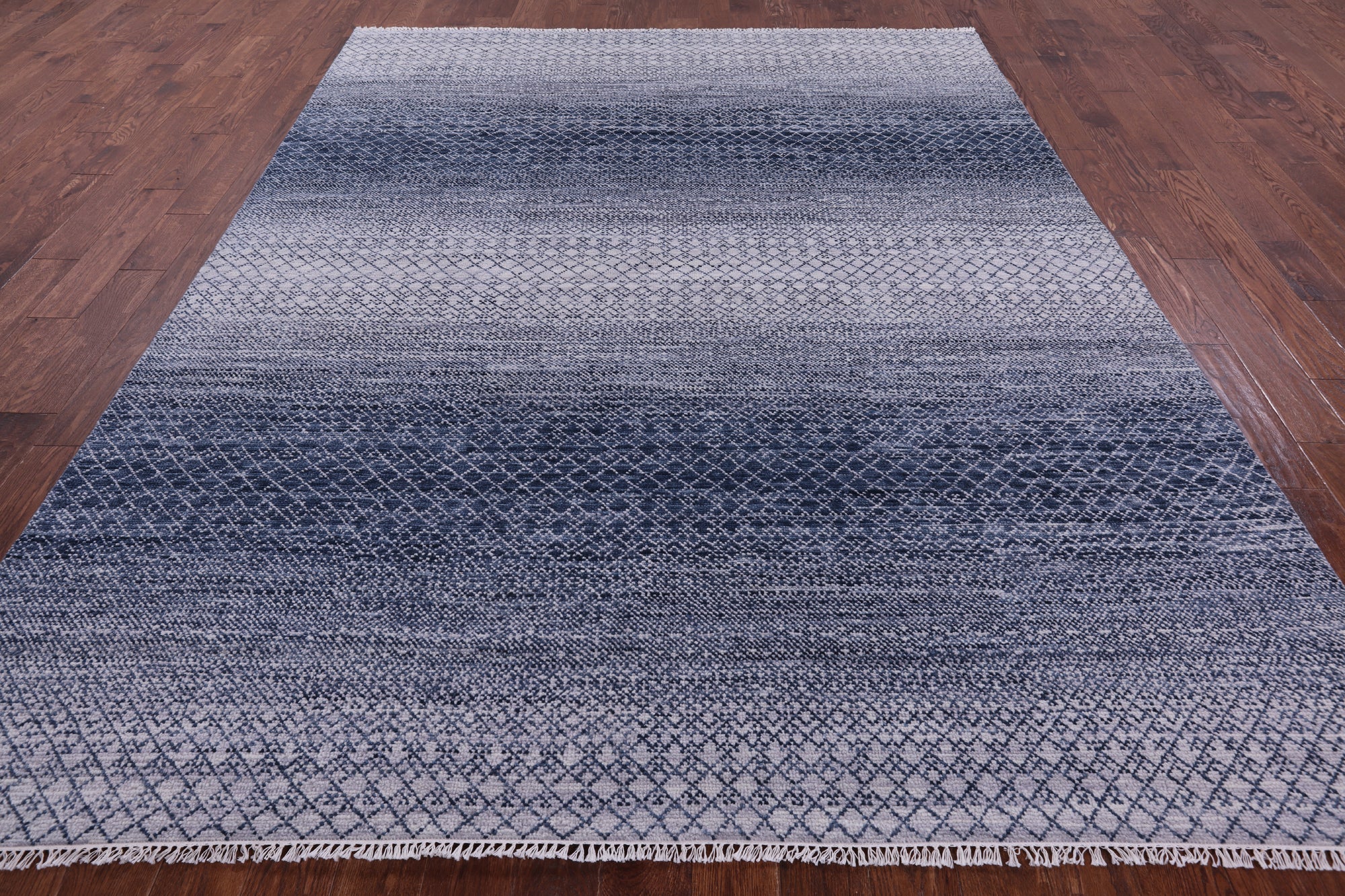 Savannah Grass Hand Knotted Wool Rug - 8' 1" X 10' 4" - Golden Nile