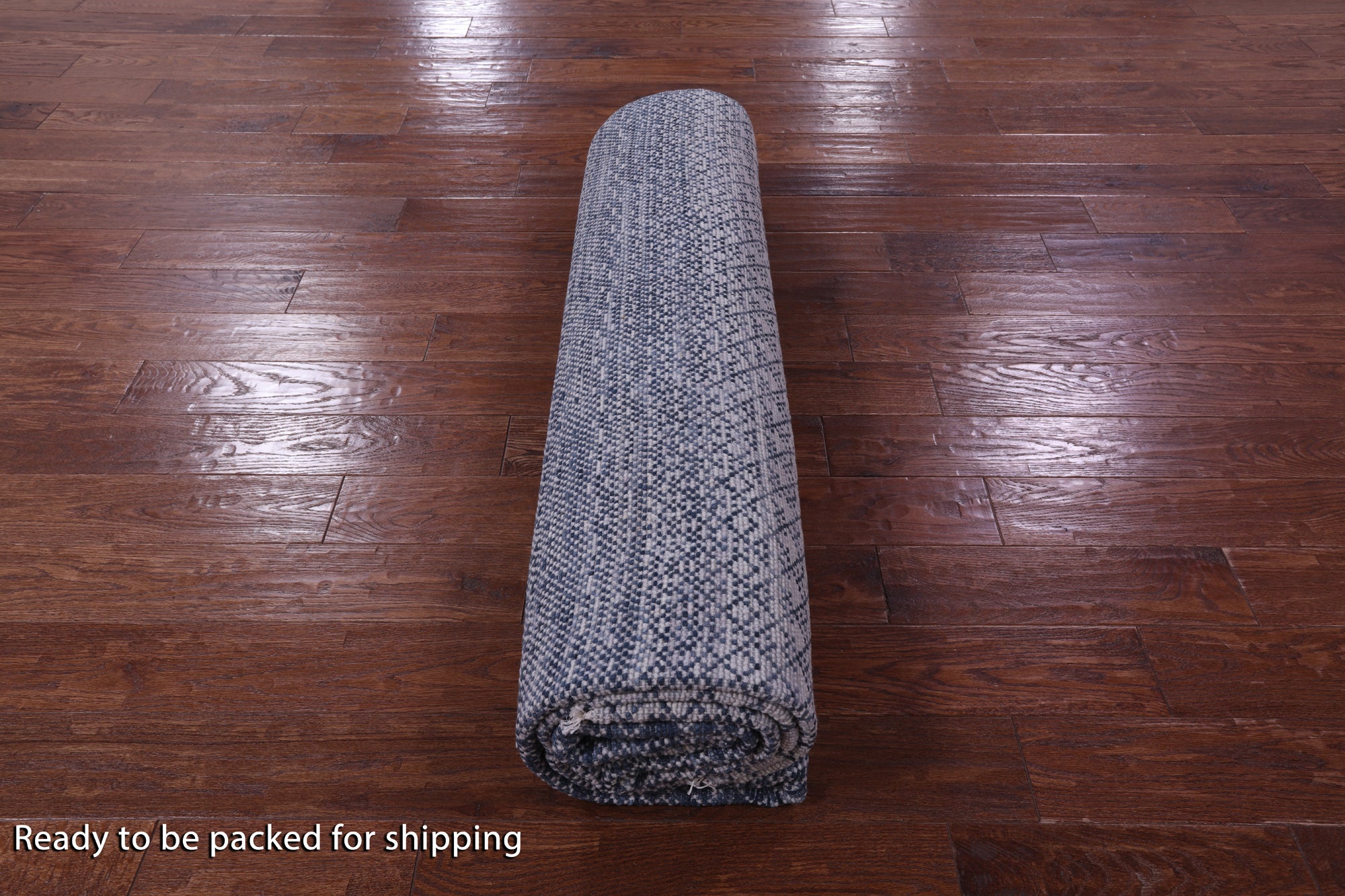 Savannah Grass Hand Knotted Wool Rug - 8' 1" X 10' 4" - Golden Nile