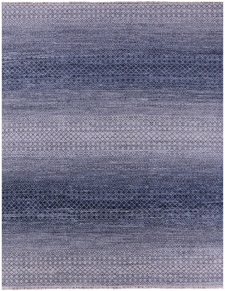 Savannah Grass Hand Knotted Wool Rug - 8' 1" X 10' 4" - Golden Nile