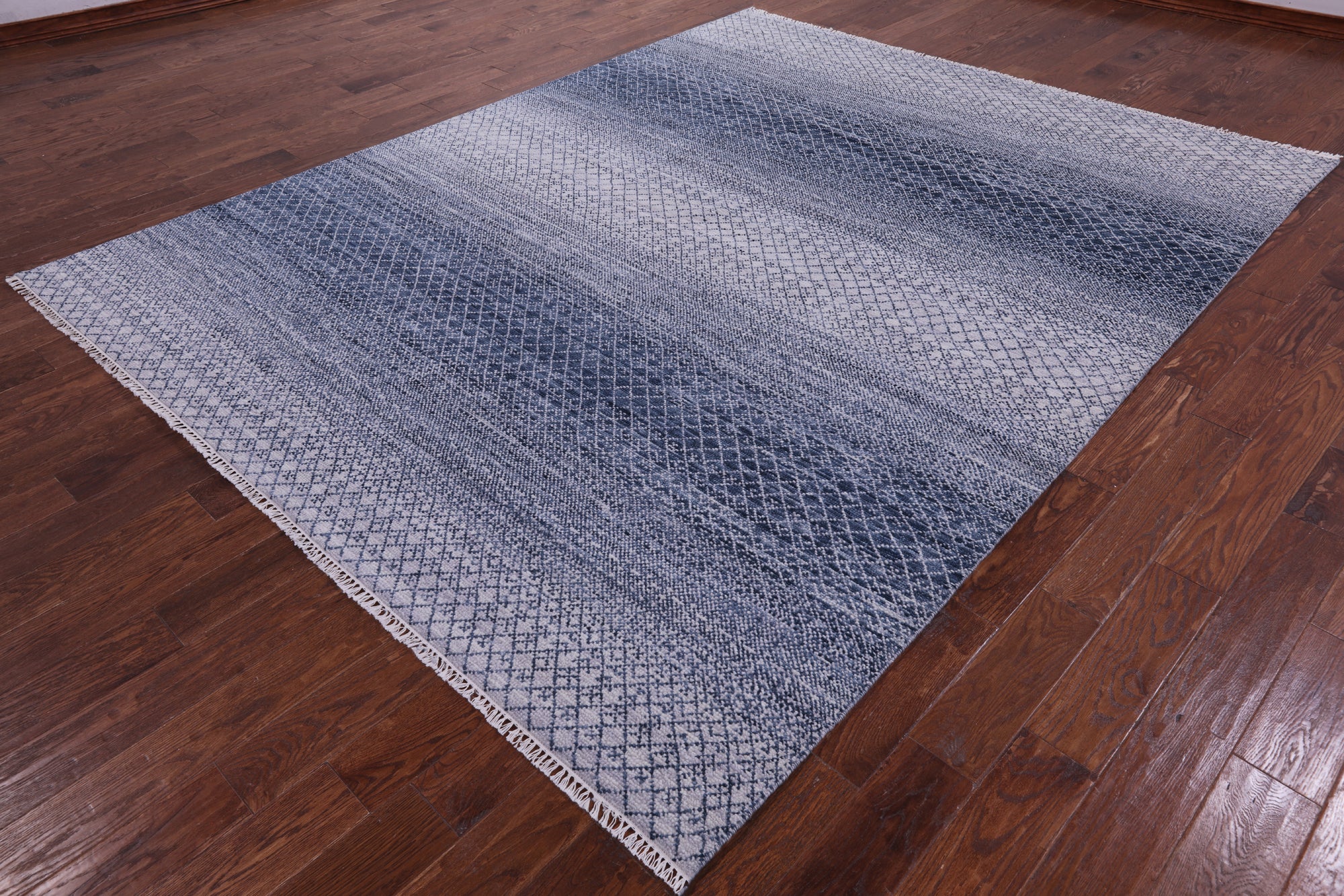Savannah Grass Hand Knotted Wool Rug - 8' 1" X 10' 4" - Golden Nile