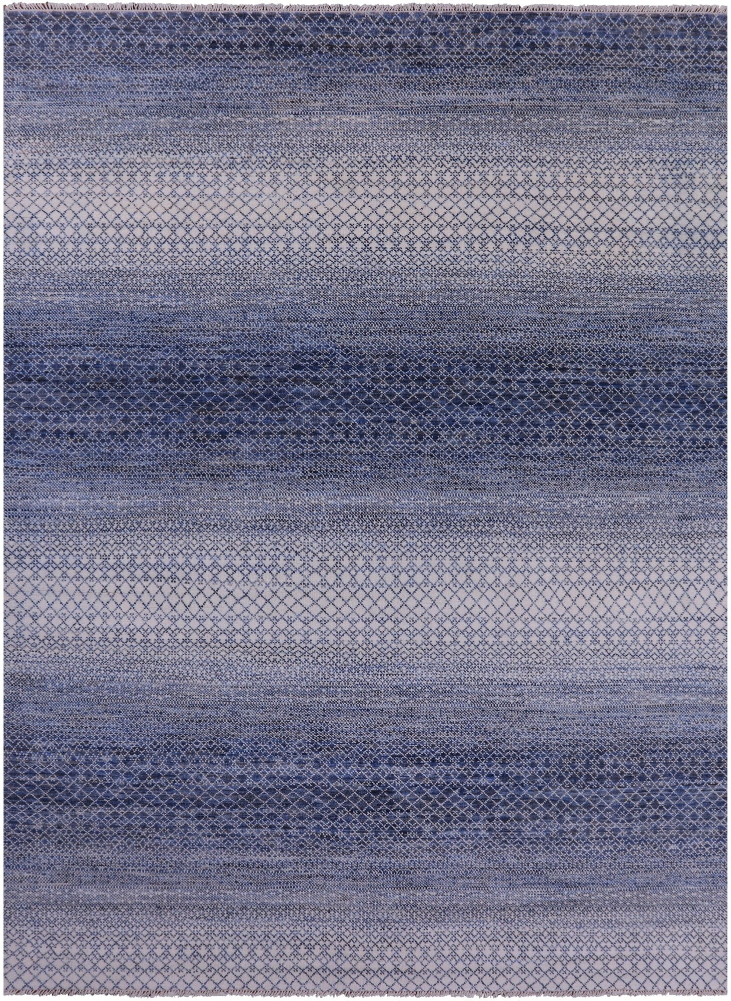 Savannah Grass Hand Knotted Wool Rug - 9' 0" X 12' 4" - Golden Nile