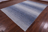 Savannah Grass Hand Knotted Wool Rug - 9' 0" X 12' 4" - Golden Nile