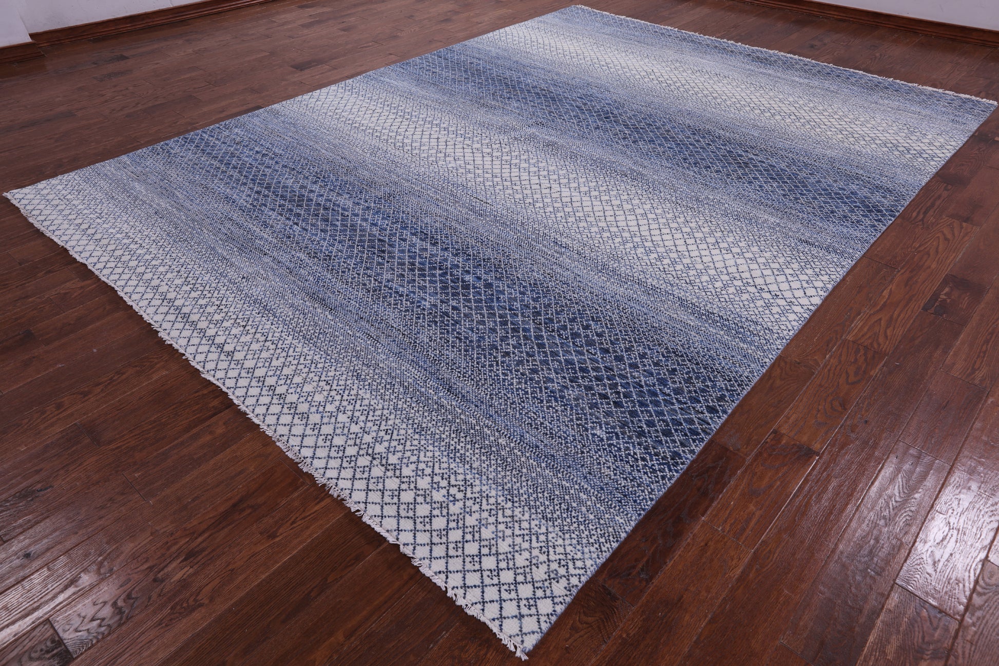 Savannah Grass Hand Knotted Wool Rug - 9' 0" X 12' 4" - Golden Nile