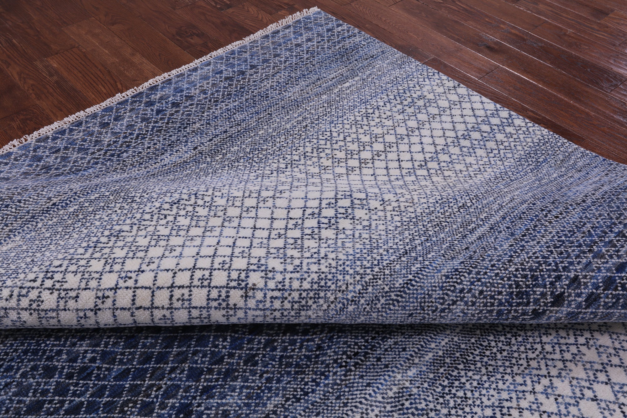 Savannah Grass Hand Knotted Wool Rug - 9' 0" X 12' 4" - Golden Nile