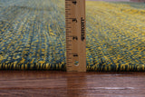 Savannah Grass Hand Knotted Wool Rug - 8' 2" X 10' 0" - Golden Nile