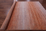 Savannah Grass Hand Knotted Wool Rug - 9' 0" X 12' 6" - Golden Nile