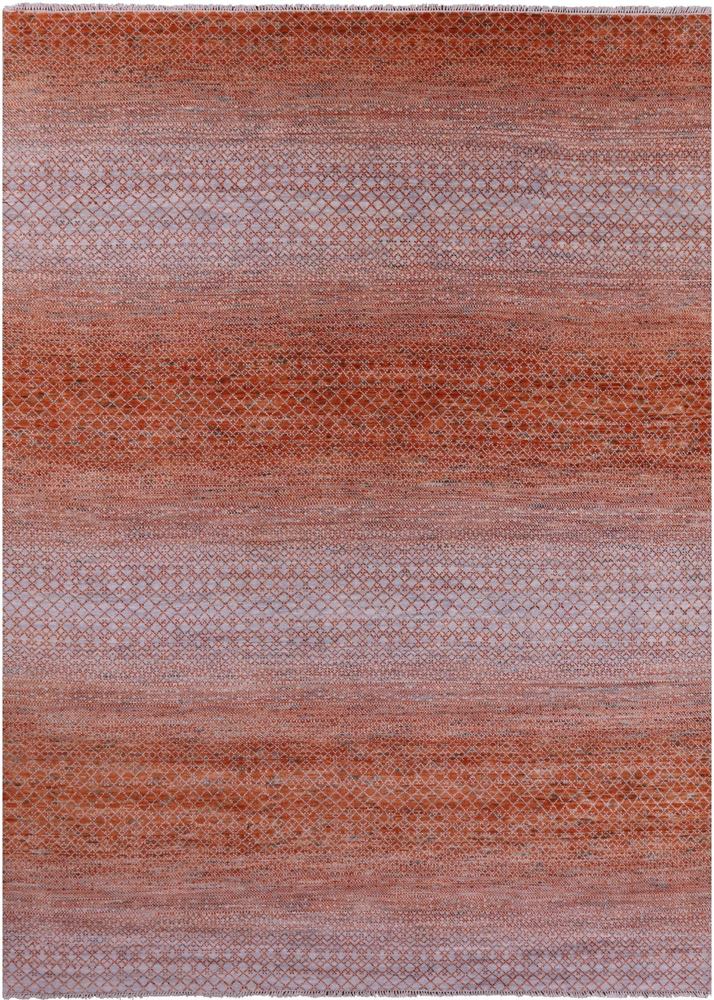 Savannah Grass Hand Knotted Wool Rug - 9' 0" X 12' 6" - Golden Nile