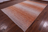 Savannah Grass Hand Knotted Wool Rug - 9' 0" X 12' 6" - Golden Nile