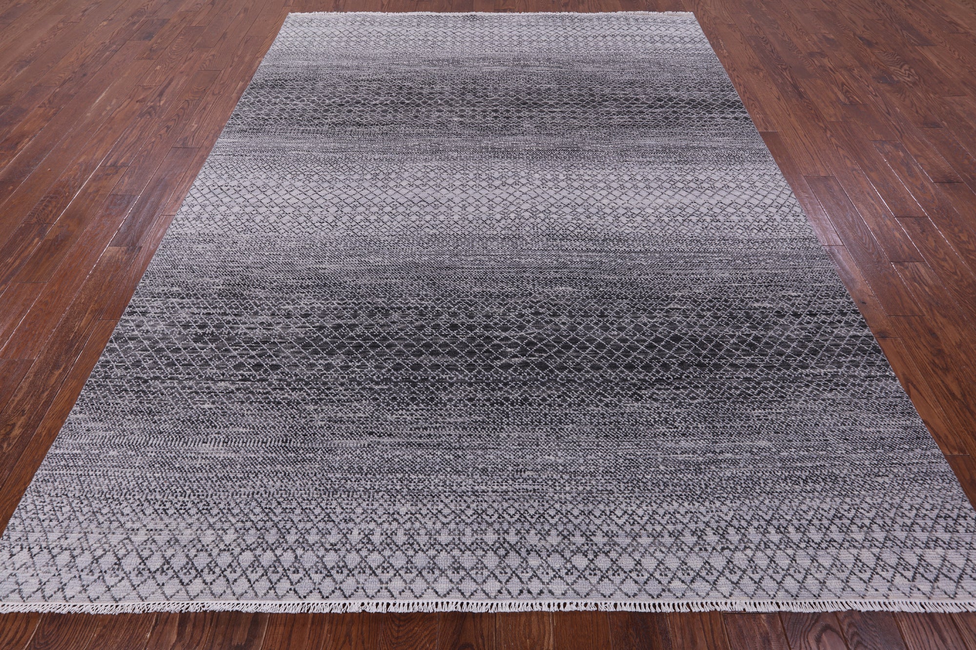 Savannah Grass Hand Knotted Wool Rug - 7' 10" X 10' 2" - Golden Nile