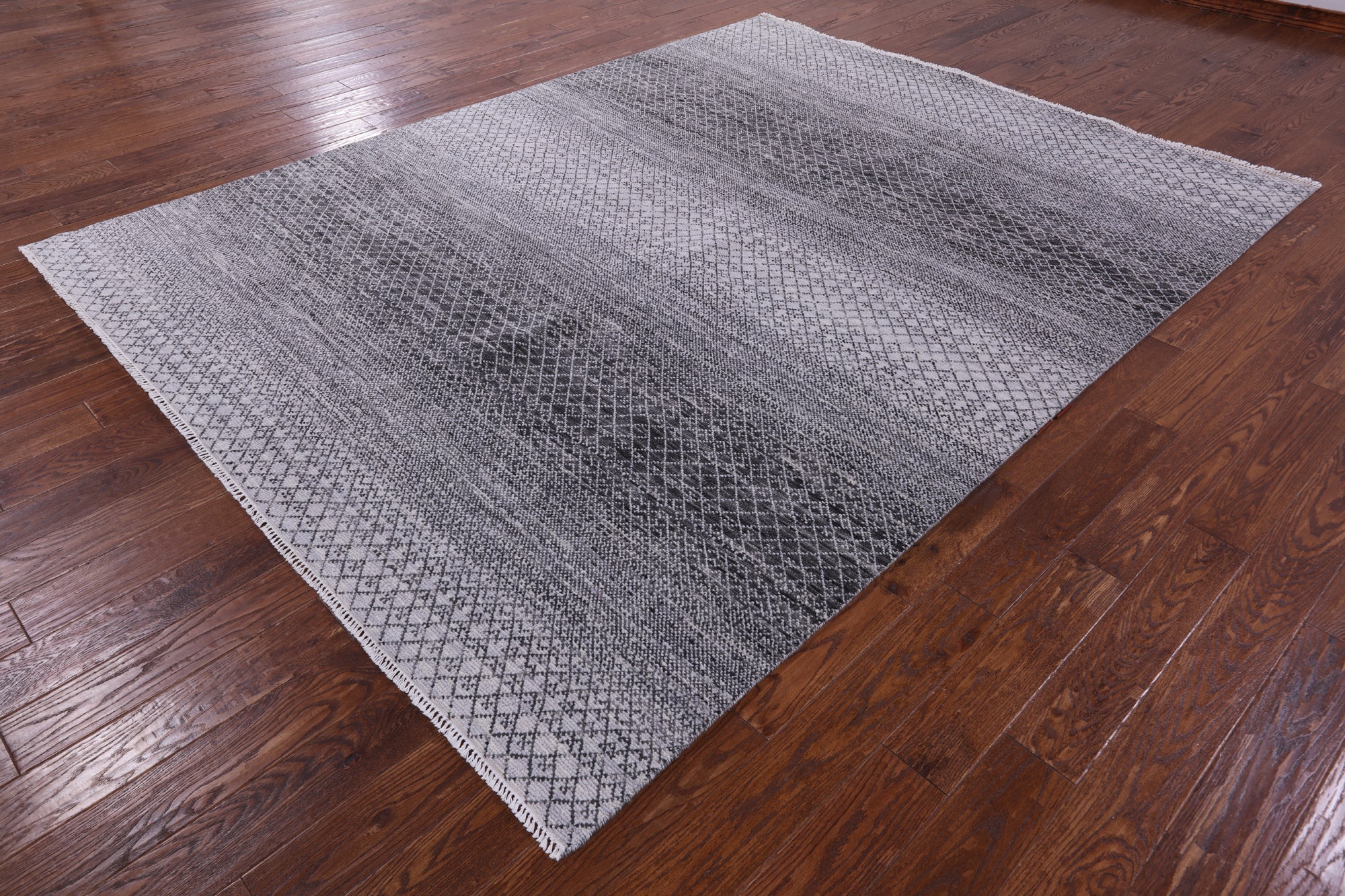 Savannah Grass Hand Knotted Wool Rug - 7' 10" X 10' 2" - Golden Nile