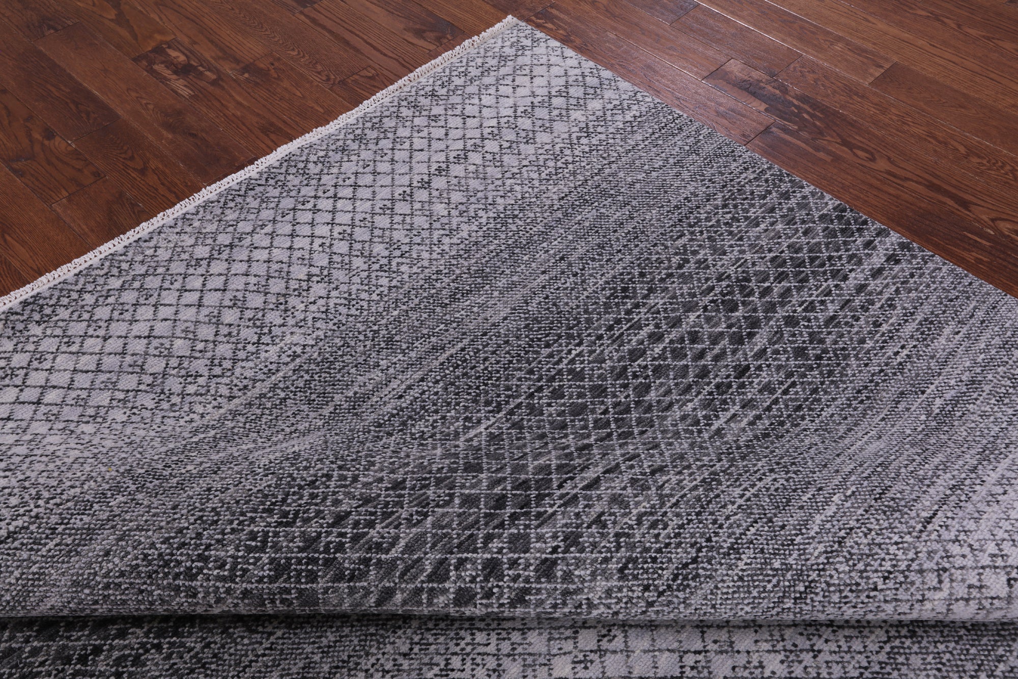 Savannah Grass Hand Knotted Wool Rug - 7' 10" X 10' 2" - Golden Nile