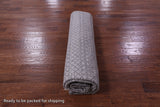 Savannah Grass Hand Knotted Wool Rug - 8' 2" X 9' 9" - Golden Nile