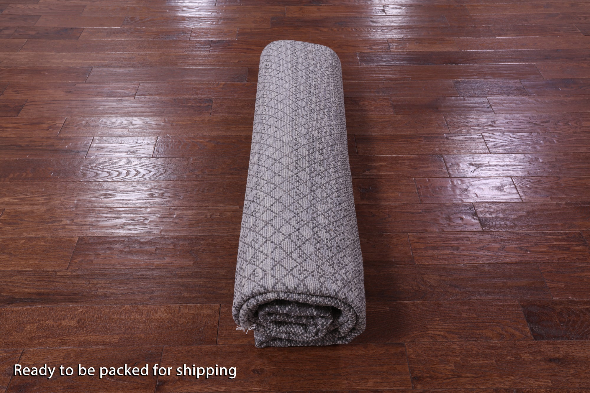 Savannah Grass Hand Knotted Wool Rug - 8' 2" X 9' 9" - Golden Nile