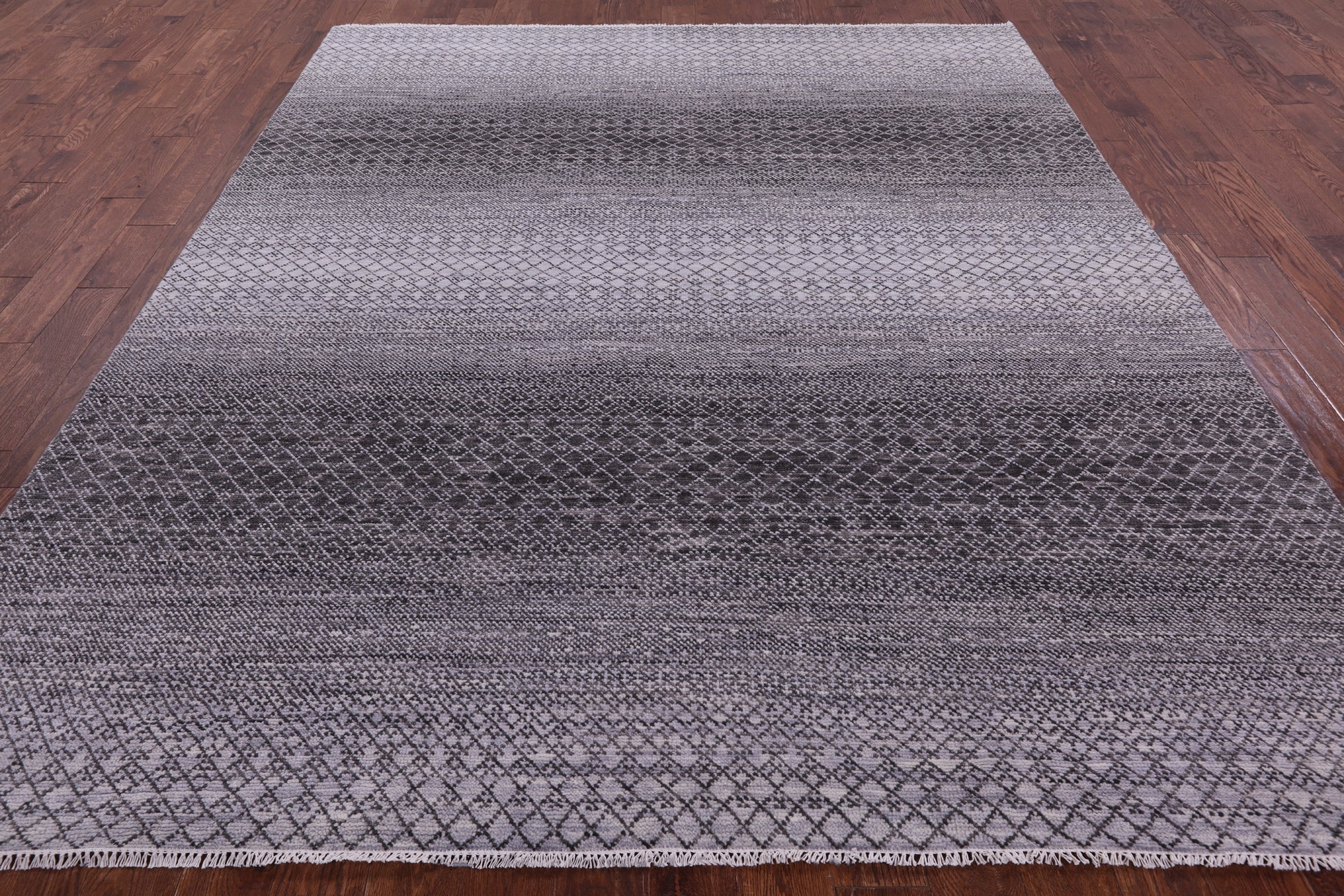 Savannah Grass Hand Knotted Wool Rug - 8' 2" X 9' 9" - Golden Nile