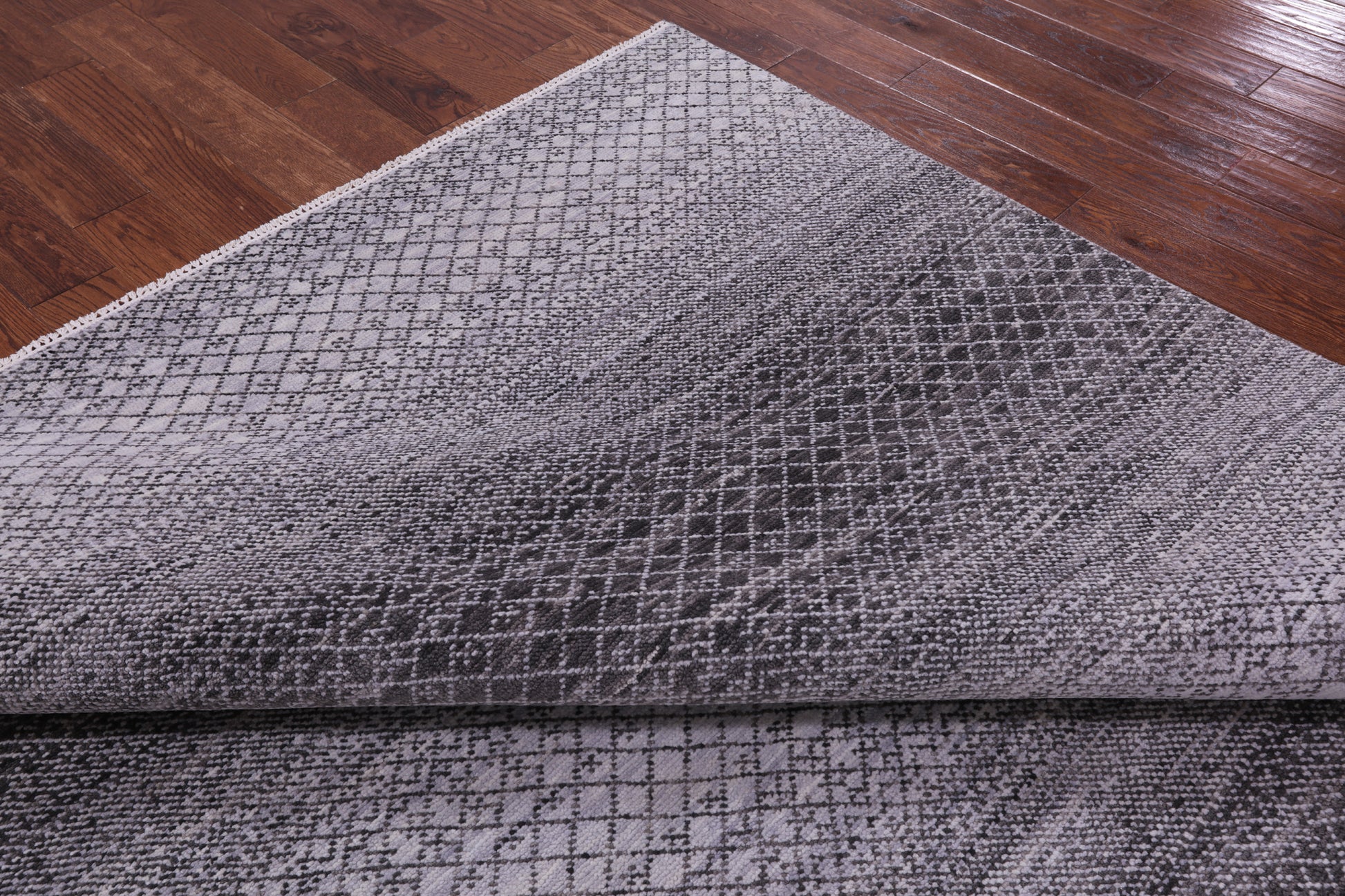 Savannah Grass Hand Knotted Wool Rug - 8' 2" X 9' 9" - Golden Nile