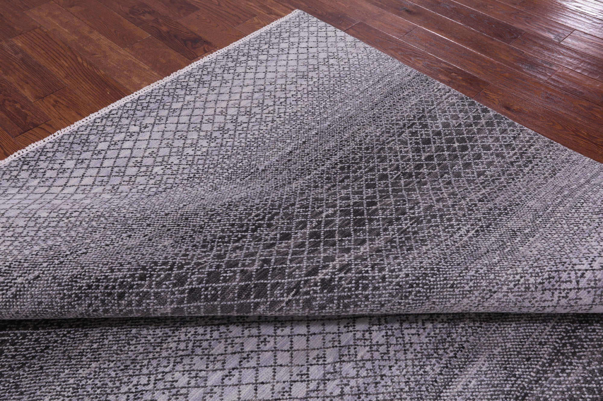 Savannah Grass Hand Knotted Wool Rug - 8' 2" X 9' 9" - Golden Nile