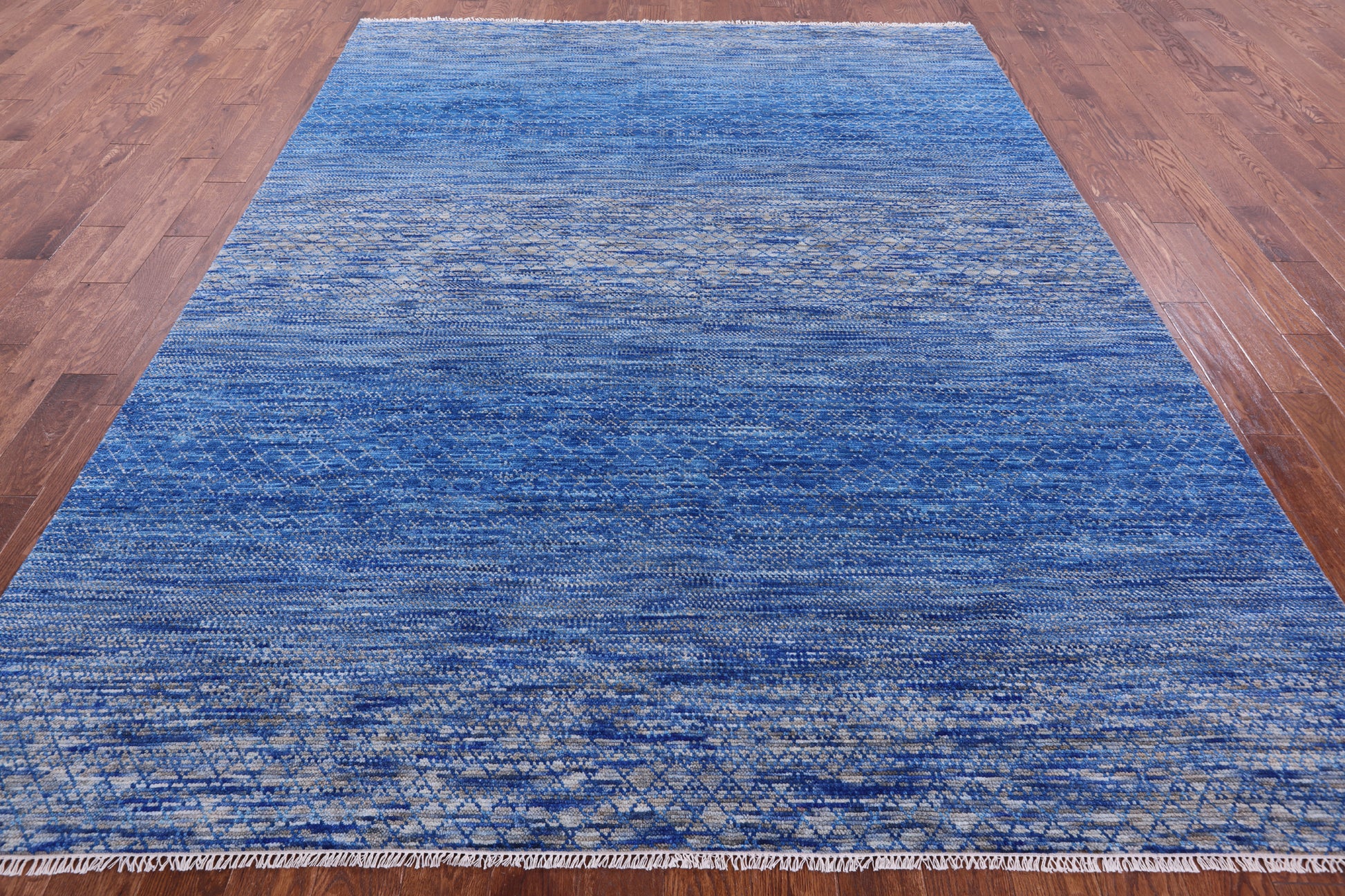 Savannah Grass Handmade Wool Rug - 8' 1" X 10' 2" - Golden Nile