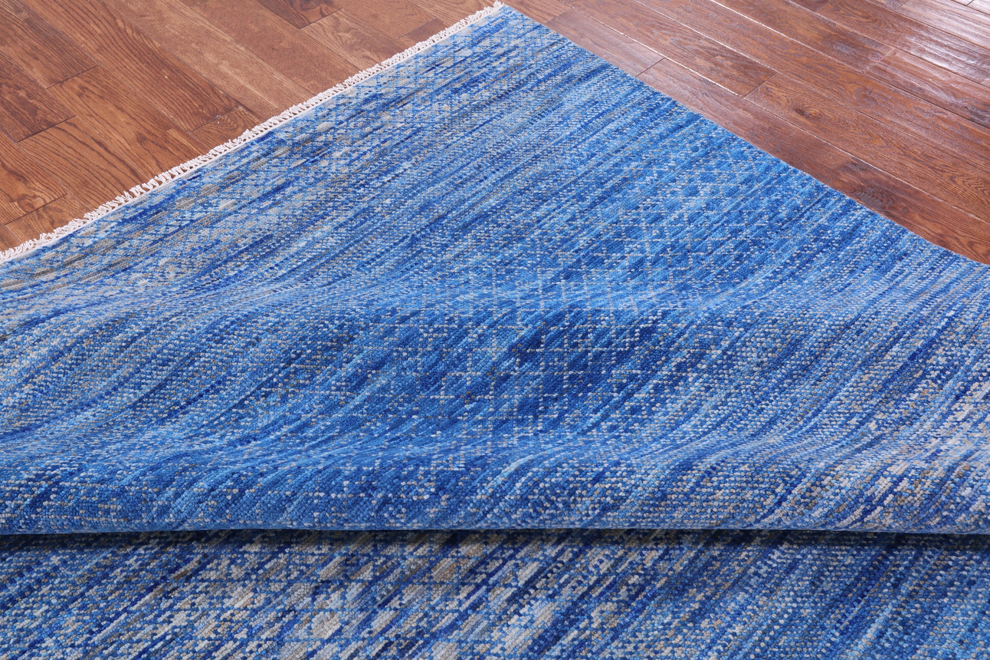 Savannah Grass Handmade Wool Rug - 8' 1" X 10' 2" - Golden Nile