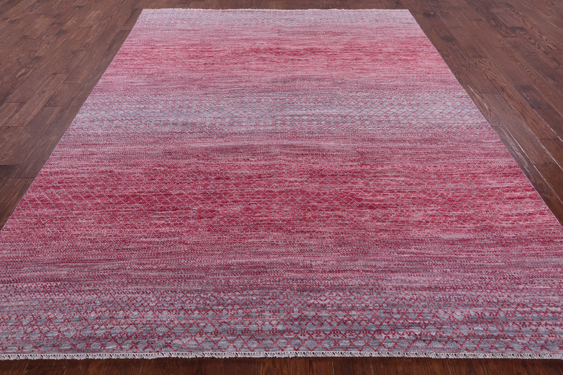 Savannah Grass Hand Knotted Wool Rug - 8' 1" X 10' 3" - Golden Nile