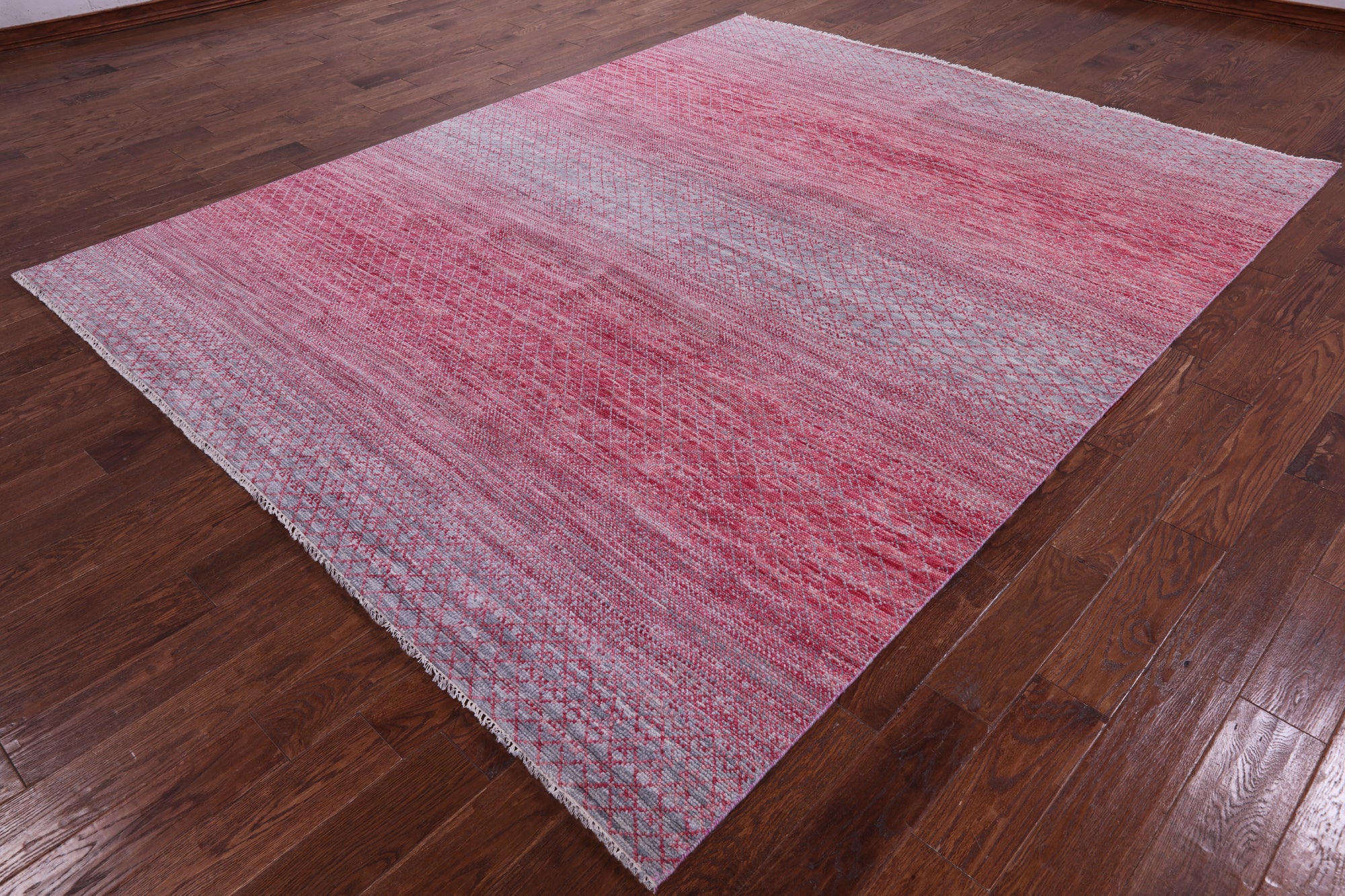 Savannah Grass Hand Knotted Wool Rug - 8' 1" X 10' 3" - Golden Nile