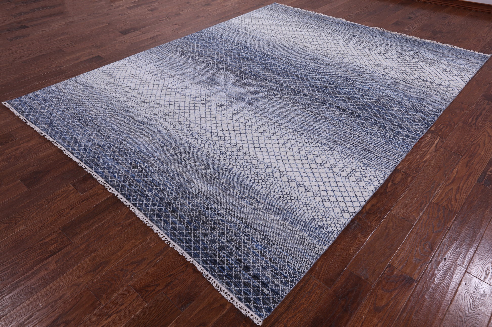 Savannah Grass Hand Knotted Wool Rug - 8' 0" X 10' 3" - Golden Nile